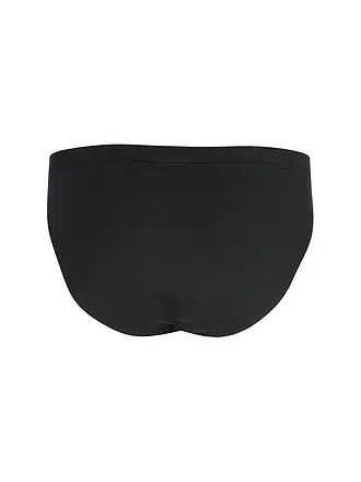 HUBER | Slip blanc | schwarz